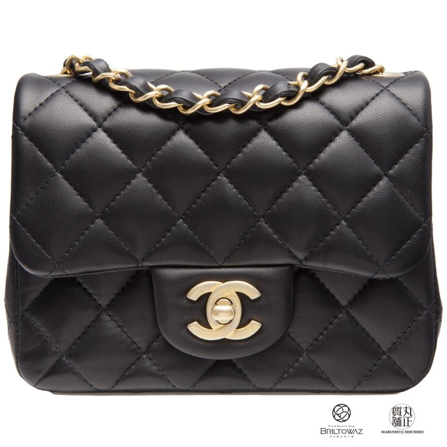 マトラッセ 【直営買付】シャネル ミニフラップバッグ チェーン