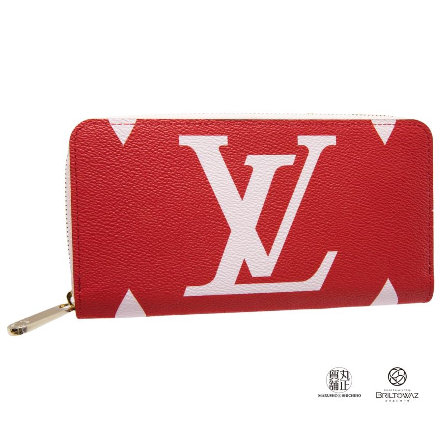 ルイヴィトン ジッピーウォレット M67550 長財布 ルージュ/ピンク  