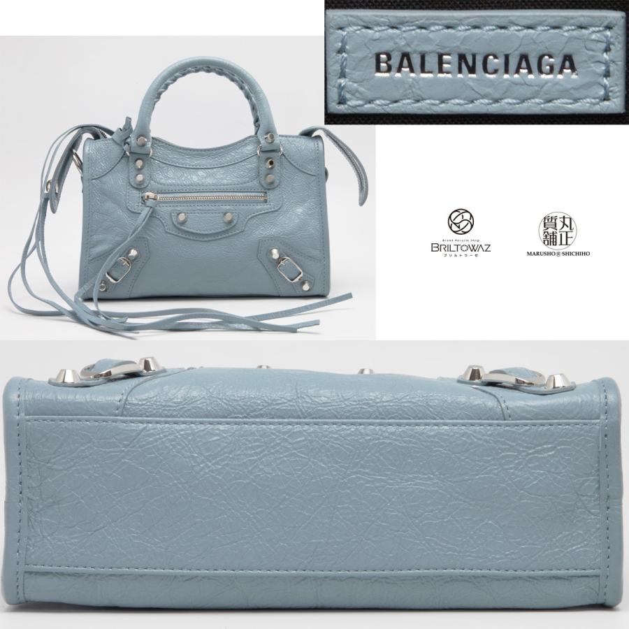 BALENCIAGA バレンシアガ クラシック ミニ シティ 2WAY BALENCIAGA バレンシアガ クラシック ミニ シティ 2WAY