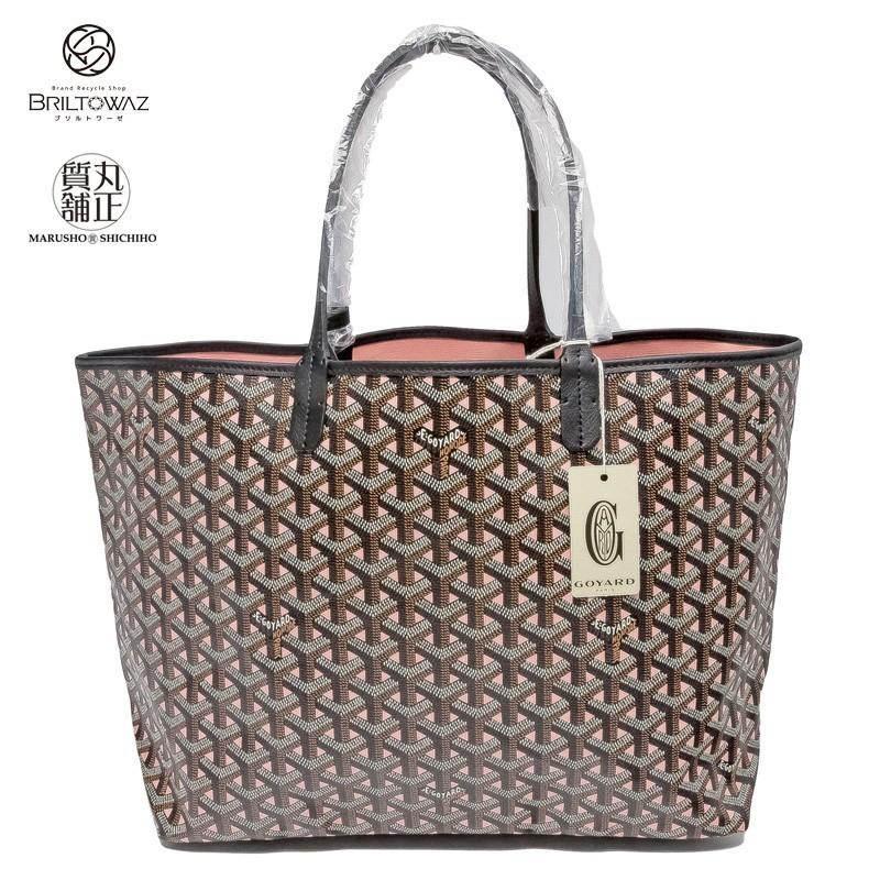 ゴヤール トートバッグ サンルイPM 2019年限定 リバーシブル ローズプードル  ST.LOUIS CLAIRE VOIE LTY40CL01P レディース GOYARD（M208220）｜y-marusho78｜03