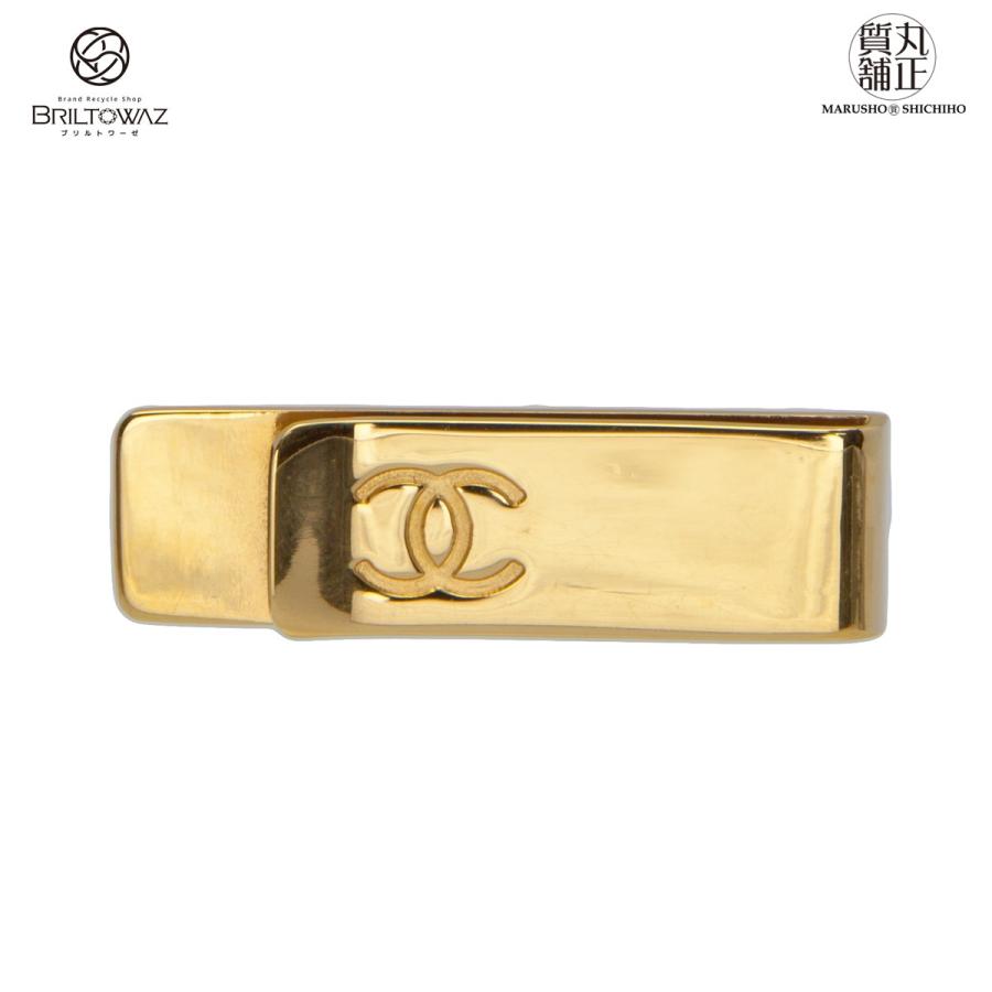 CHANEL シャネル マネークリップ GP ゴールド 1999年 メンズ CHANEL シャネル マネークリップ GP ゴールド 1999年 メンズ