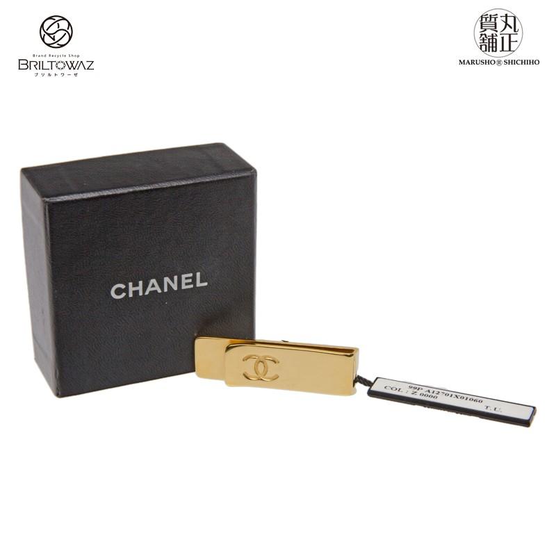 CHANEL シャネル マネークリップ GP ゴールド 1999年 メンズ CHANEL シャネル マネークリップ GP ゴールド 1999年 メンズ