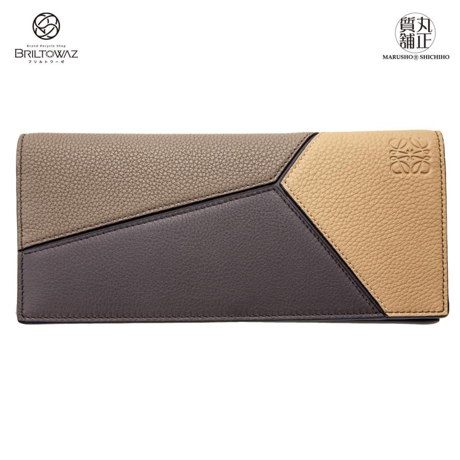 Puzzle(LOEWE) ロエベ パズル 2つ折りファスナー長財布 カーフ Puzzle(LOEWE) ロエベ パズル 2つ折りファスナー長財布 カーフ
