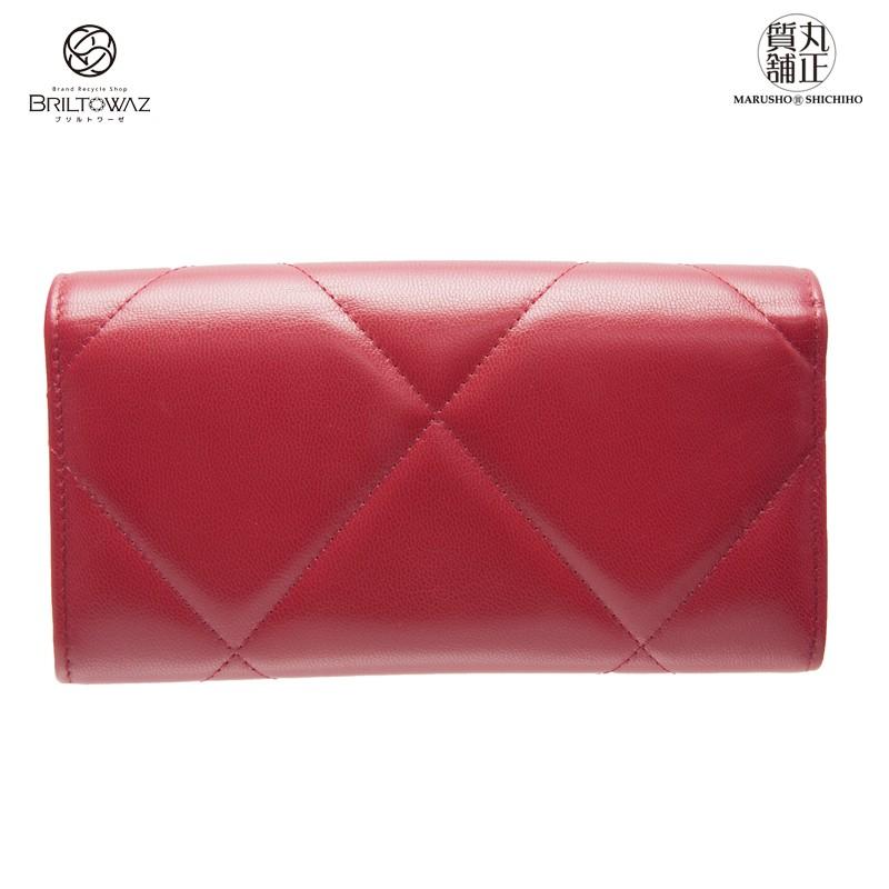 CHANEL シャネル 長財布 19 ロングフラップウォレット 二つ折り CHANEL シャネル 長財布 19 ロングフラップウォレット 二つ折り