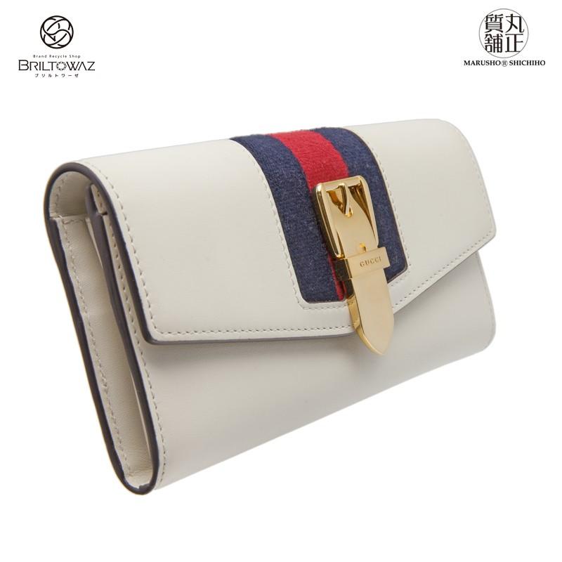 GUCCI グッチ レディース 長財布 シルヴィ コンチネンタル