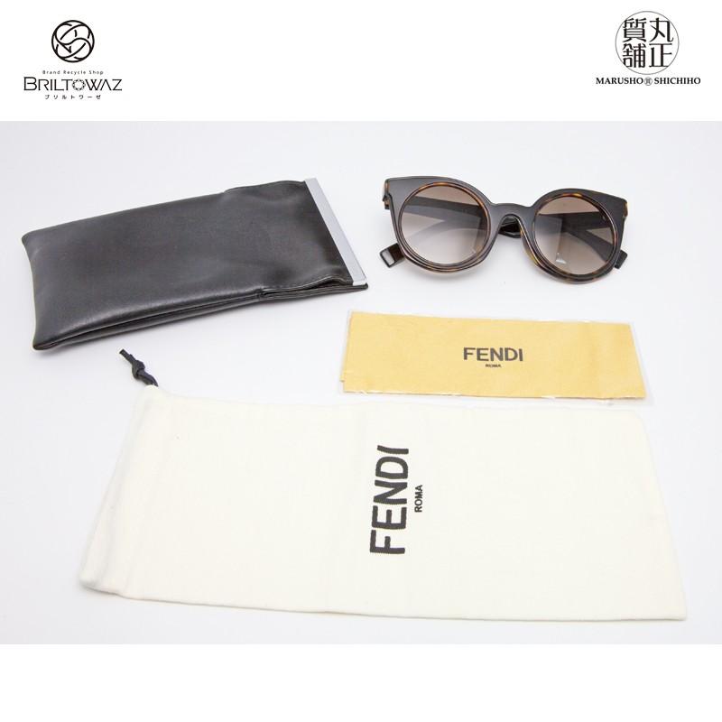フェンディ サングラス べっ甲柄 Ff0196 茶 黒 レディース ユニセックス Fendi Used 中古 M78 M78 丸正質舗 Yahoo 店 通販 Yahoo ショッピング