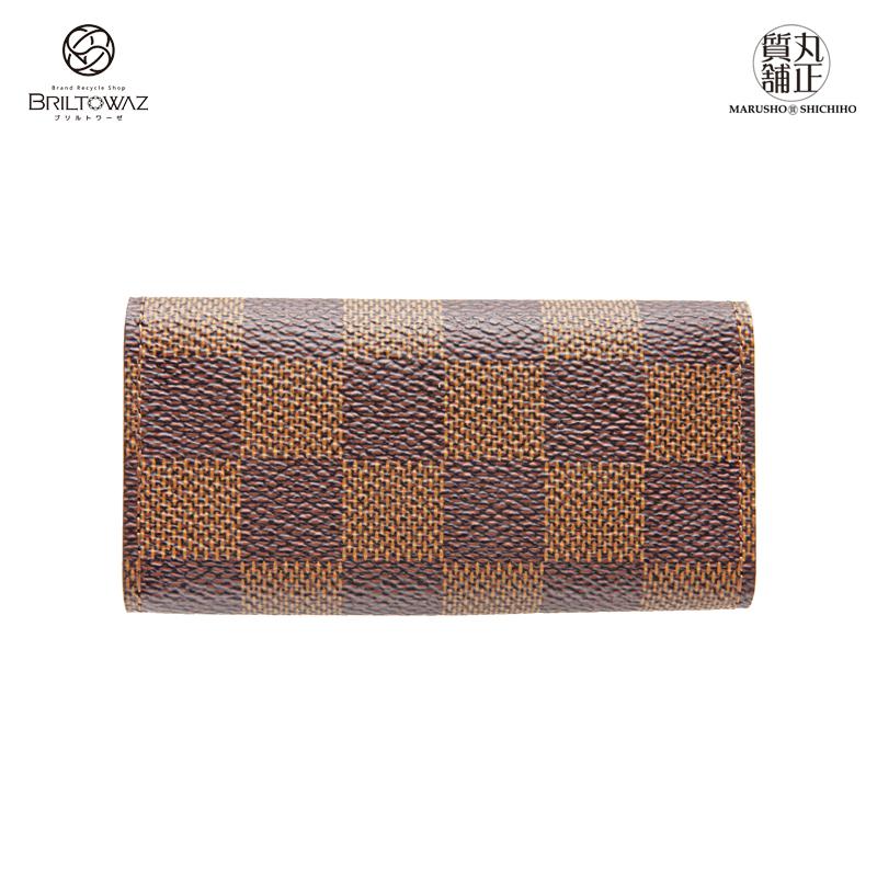 ルイヴィトン キーケース ダミエ ミュルティクレ4 N62631 4連 旧型