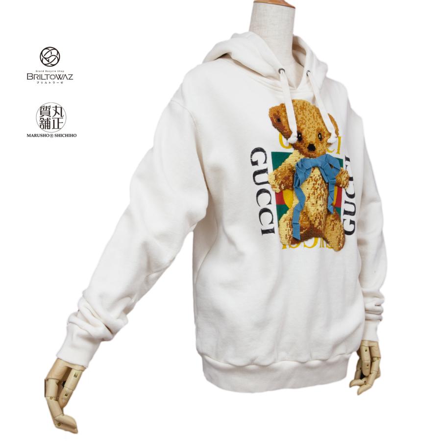 GUCCI グッチ 2019/2020AW テディベア フーディ スウェット GUCCI グッチ 2019/2020AW テディベア フーディ スウェット
