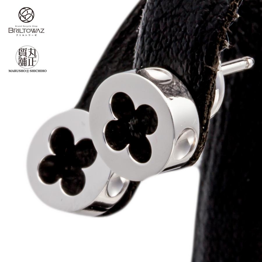 LOUIS VUITTON ルイヴィトン ピュス アンプラント ピアス 750WG K18WG  