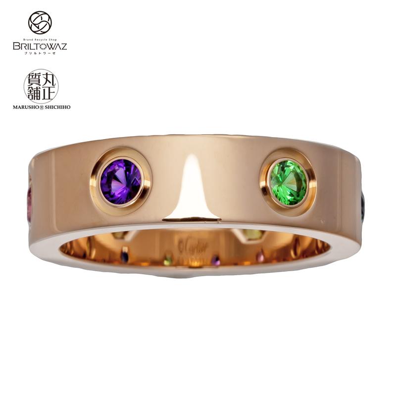 Cartier カルティエ ラブリング マルチカラー B4087852 約12号 Cartier カルティエ ラブリング マルチカラー B4087852 約12号
