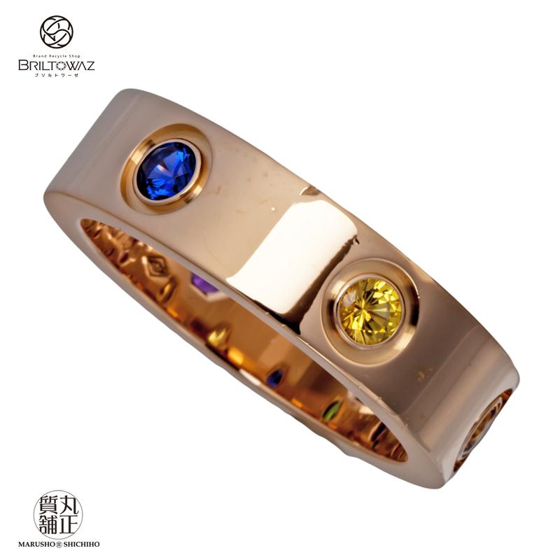 Cartier カルティエ ラブリング マルチカラー B4087852 約12号 Cartier カルティエ ラブリング マルチカラー B4087852 約12号
