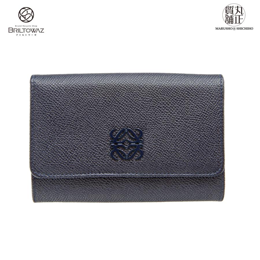 LOEWE ロエベ 二つ折り財布 コンパクト財布 小銭入れ 140.72.I62 LOEWE ロエベ 二つ折り財布 コンパクト財布 小銭入れ 140.72.I62