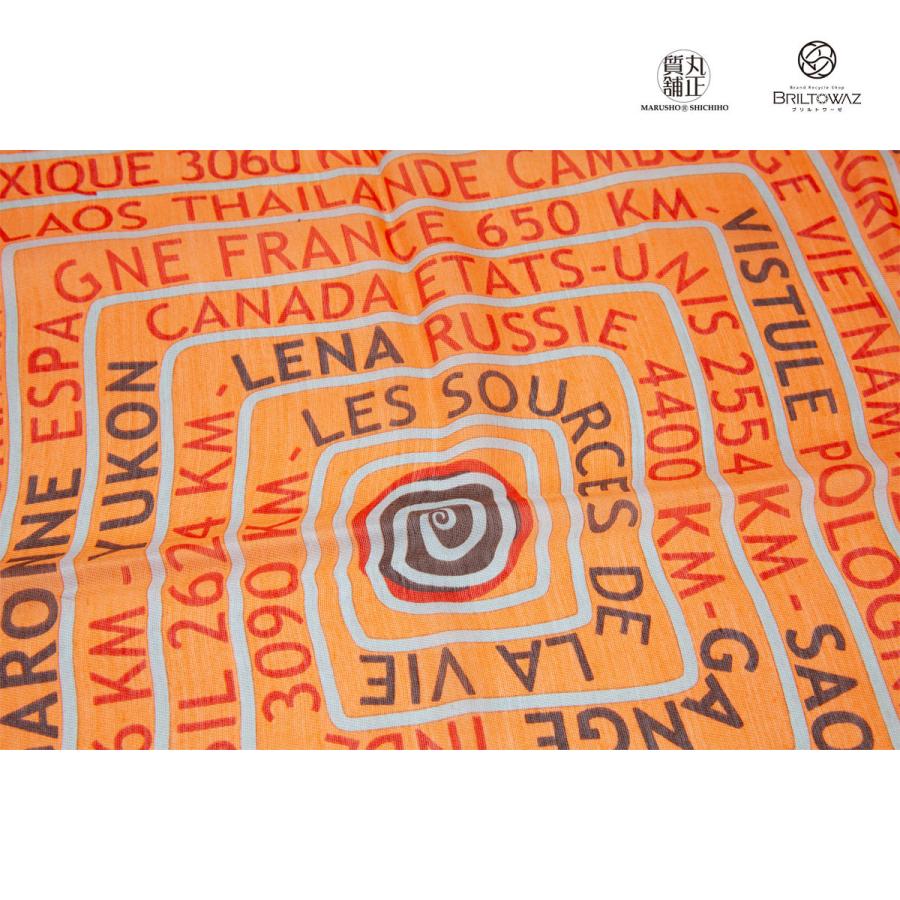 HERMES（エルメス） カレ70 LES SOURCES DE LA VIE 生命の源 シアー