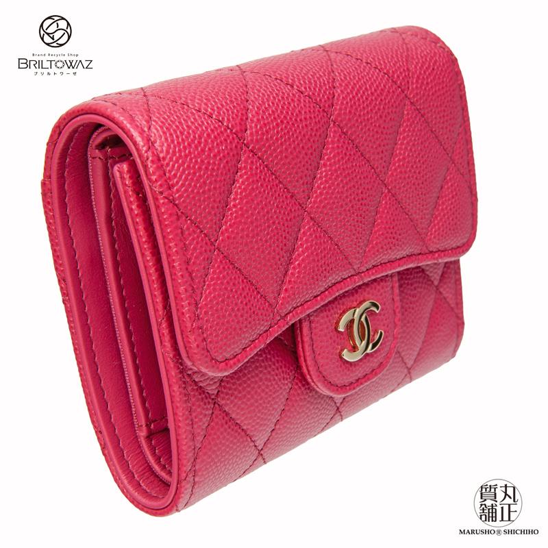 CHANEL（シャネル） スモールフラップウォレット 三つ折り財布 A84029