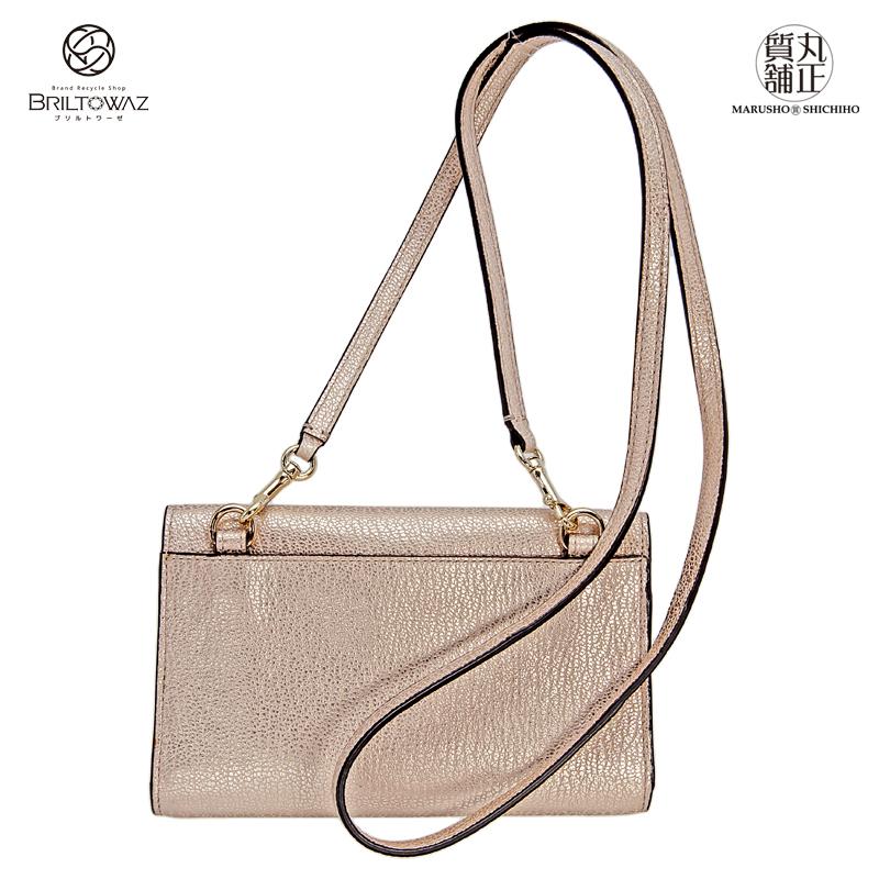 【美品】　コーチ　ショルダー　ウォレット　お財布ショルダー　2way 長財布 COACH（コーチ） ショルダーウォレット 斜め掛け 長財布 Ref.65558