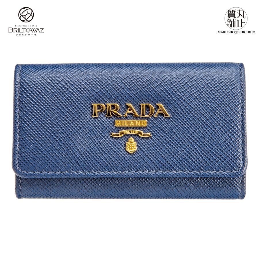 PRADA（プラダ） SAFFIANO METAL 4連+1キーケース 1PG004 サフィアーノ