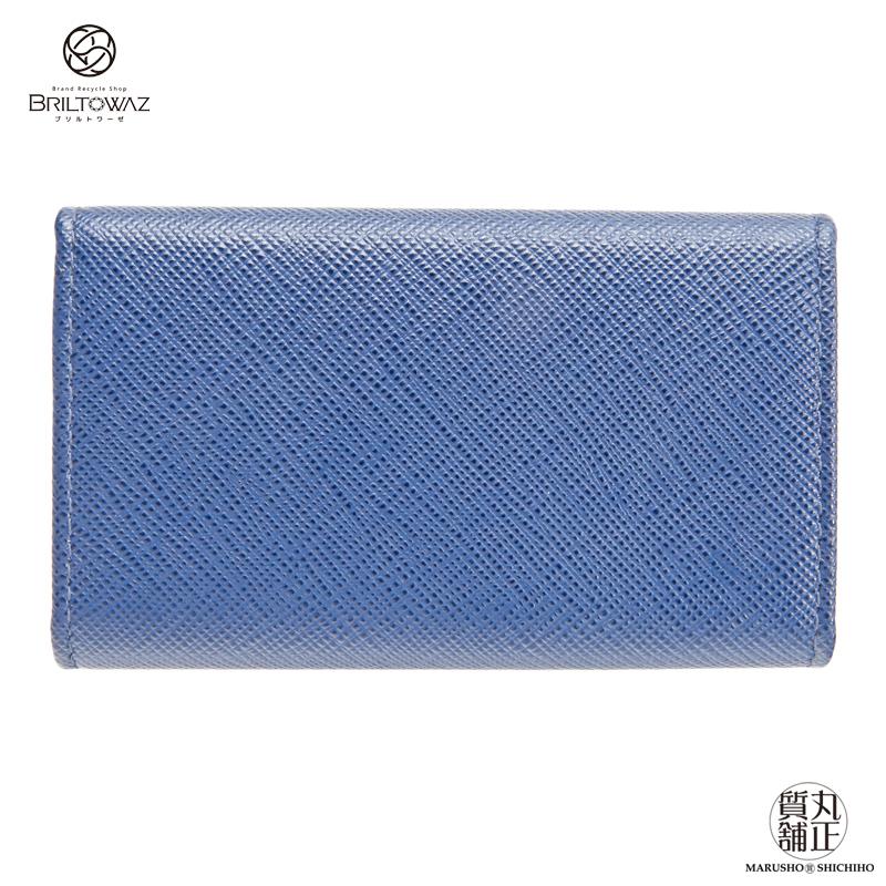 PRADA（プラダ） SAFFIANO METAL 4連+1キーケース 1PG004 サフィアーノ