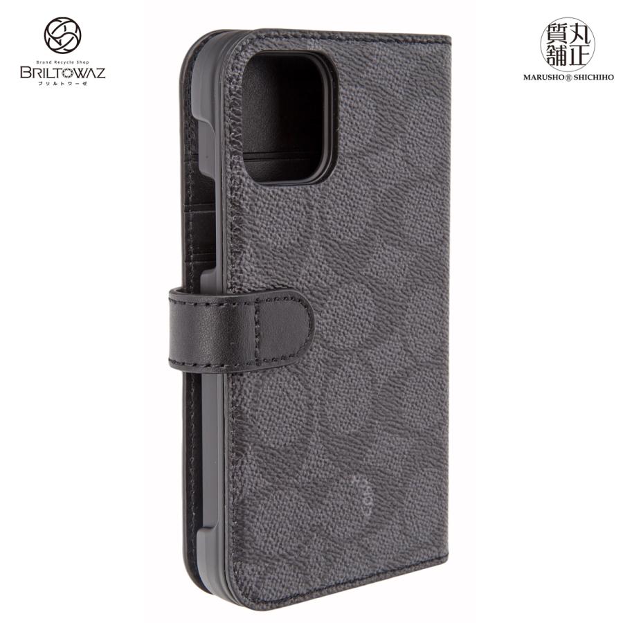 COACH コーチアウトレット iPhone12/12PRO カバー シグネチャー COACH コーチアウトレット iPhone12/12PRO カバー シグネチャー