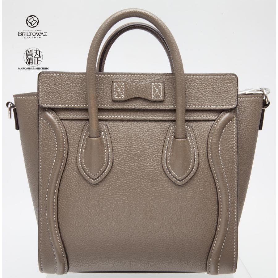 CELINE セリーヌ ラゲージ ナノショッパー スリ ハンドバッグ  