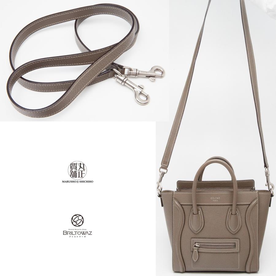 CELINE セリーヌ ラゲージ ナノショッパー スリ ハンドバッグ  