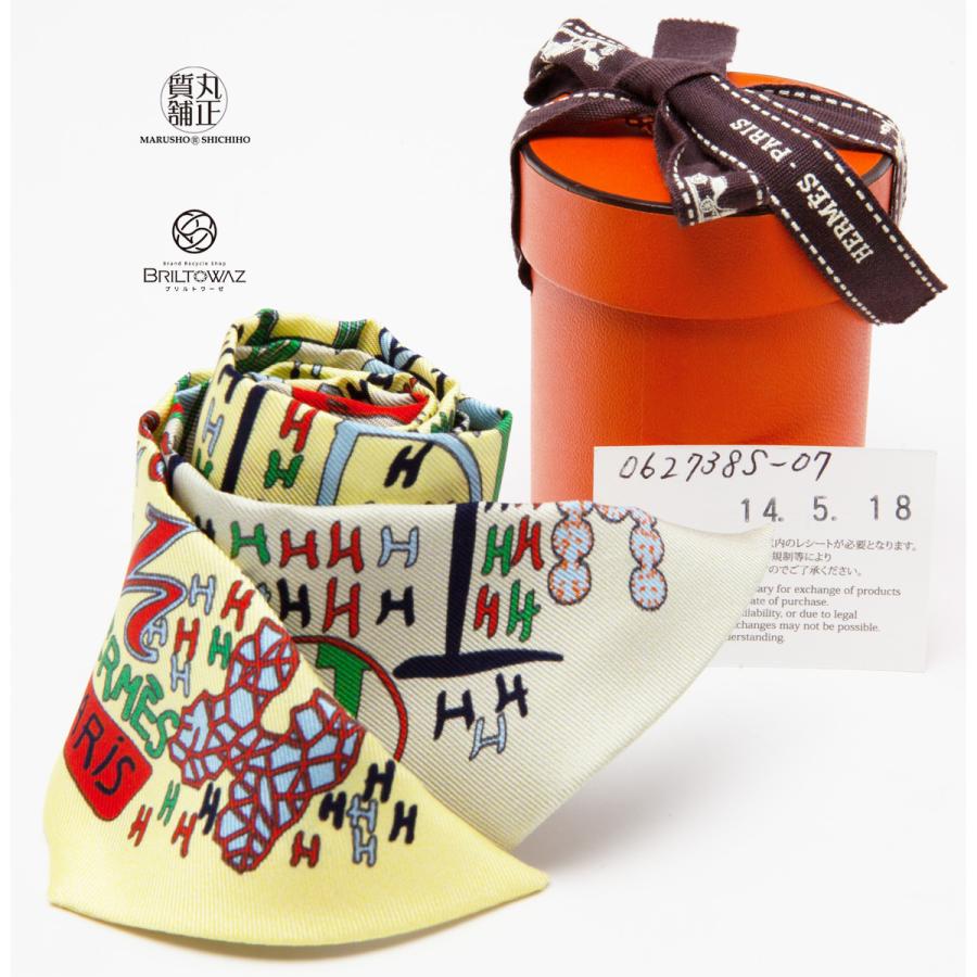 HERMES エルメス ツイリー 1001H Hロゴ TWILLY 2014春夏 千と一 HERMES エルメス ツイリー 1001H Hロゴ TWILLY 2014春夏 千と一