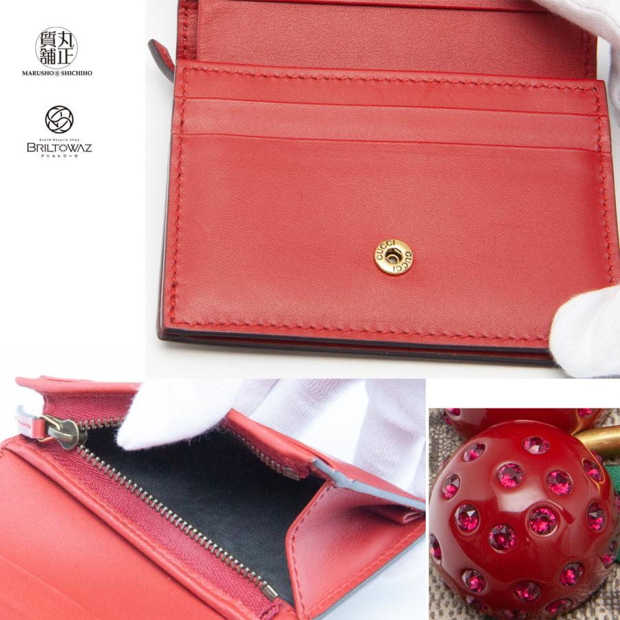 GUCCI グッチ チェリー(さくらんぼ) 付き GGスプリーム カード GUCCI グッチ チェリー(さくらんぼ) 付き GGスプリーム カード