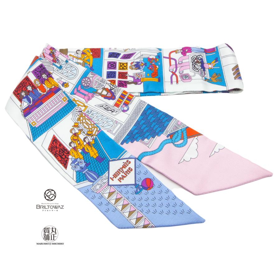 HERMES（エルメス） ツイリー LA MAISON DES CARRES メゾンデカレ