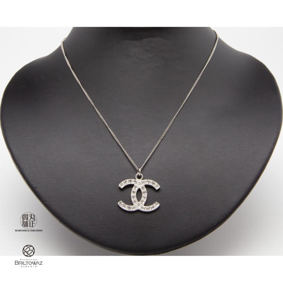 CHANEL シャネル ネックレス ココマーク ラインストーン CHANEL シャネル ネックレス ココマーク ラインストーン