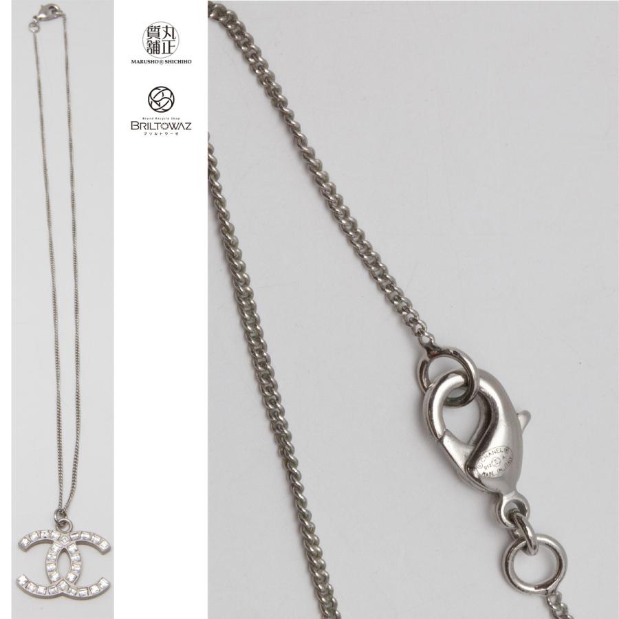 CHANEL シャネル ネックレス ココマーク ラインストーン CHANEL シャネル ネックレス ココマーク ラインストーン