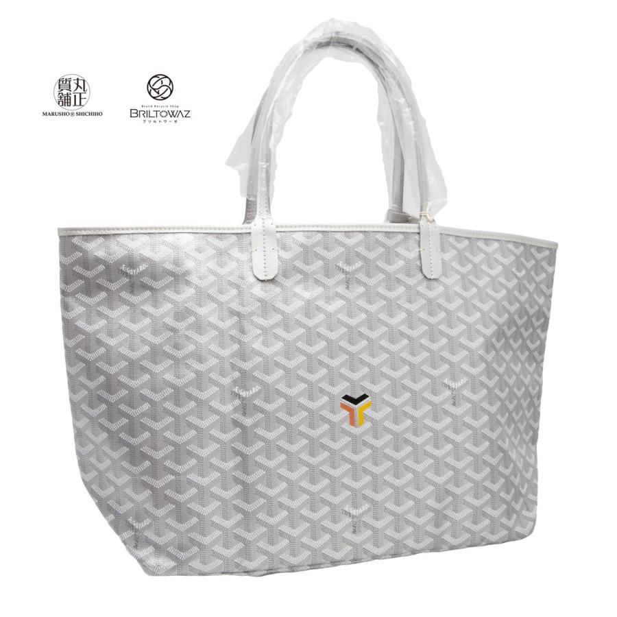 ゴヤール トートバッグ サンルイPM 2021年限定 シルバー 伊勢丹 LA FORGE ST.LOUIS レディース メンズ GOYARD  ヘリンボーン （M210177）