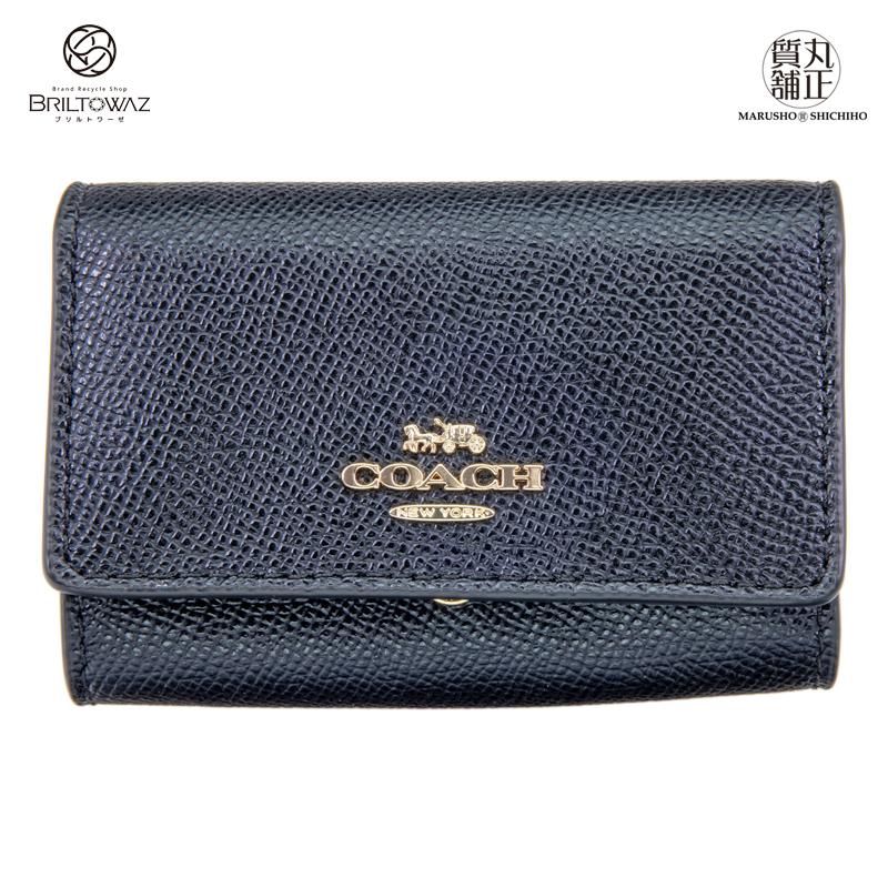 コーチ☆新品☆COACH メンズ 5連キーケース/チャコール ブラック コーチ COACH COACH コーチ 78675 キーケース （チャコールブラック