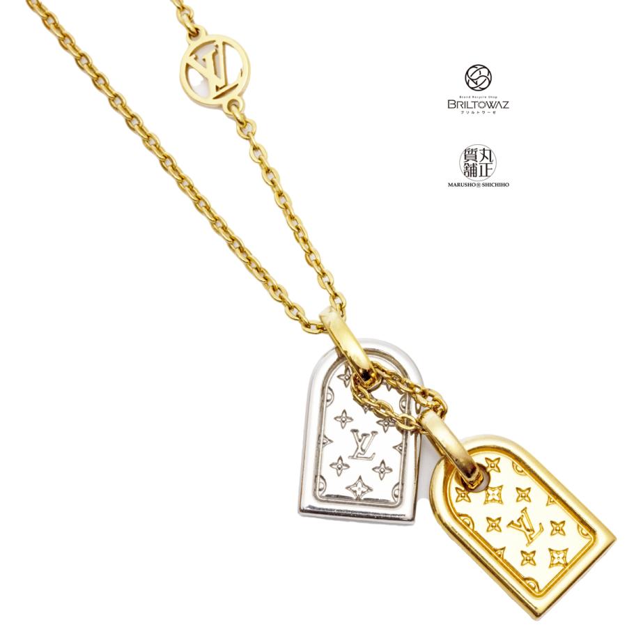 LOUIS VUITTON ルイヴィトン ネックレス ナノグラム M63141 LOUIS VUITTON ルイヴィトン ネックレス ナノグラム M63141