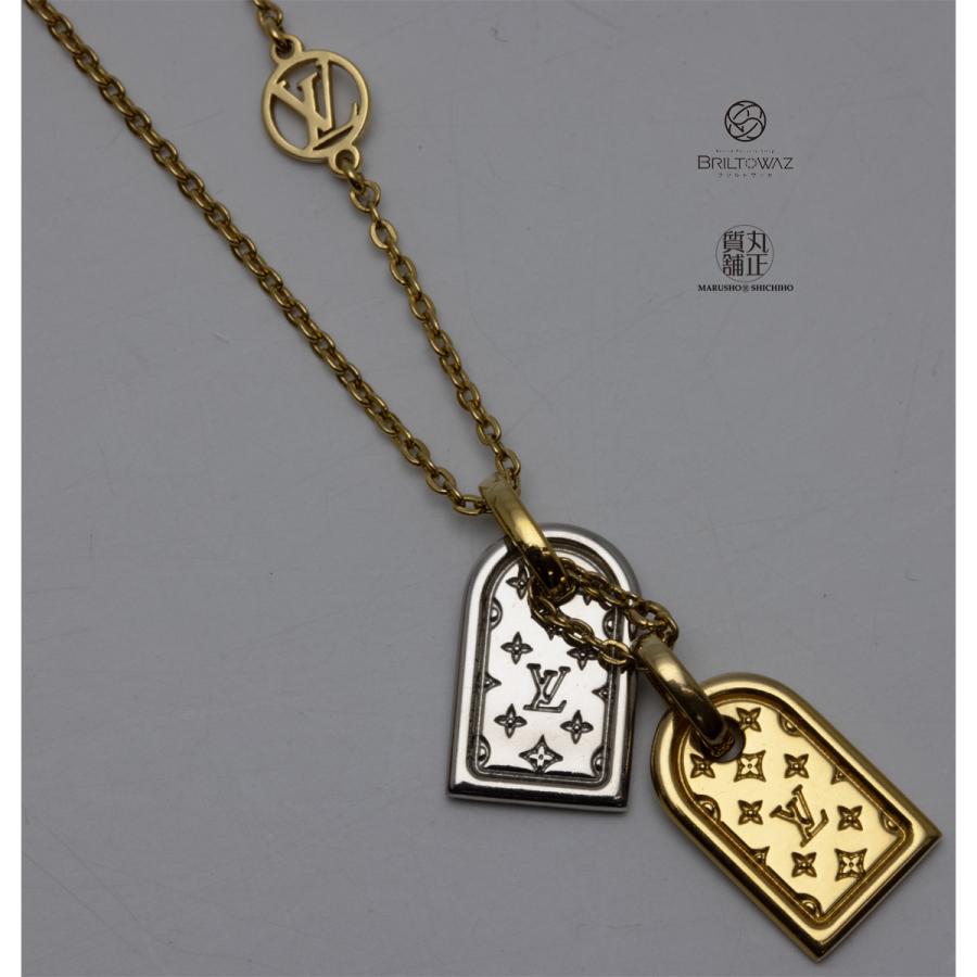 LOUIS VUITTON ルイヴィトン ネックレス ナノグラム M63141 LOUIS VUITTON ルイヴィトン ネックレス ナノグラム M63141
