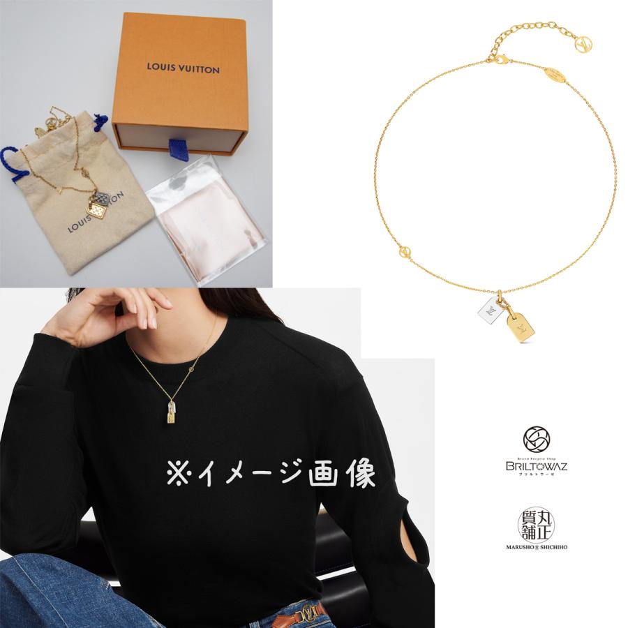 LOUIS VUITTON ルイヴィトン ネックレス ナノグラム M63141 LOUIS VUITTON ルイヴィトン ネックレス ナノグラム M63141