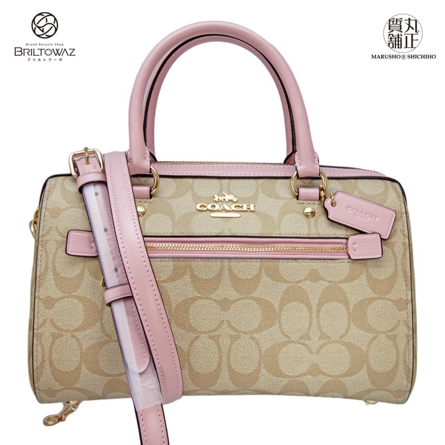 COACH（コーチ） ラグジュアリー シグネチャー ローワン サッチェル