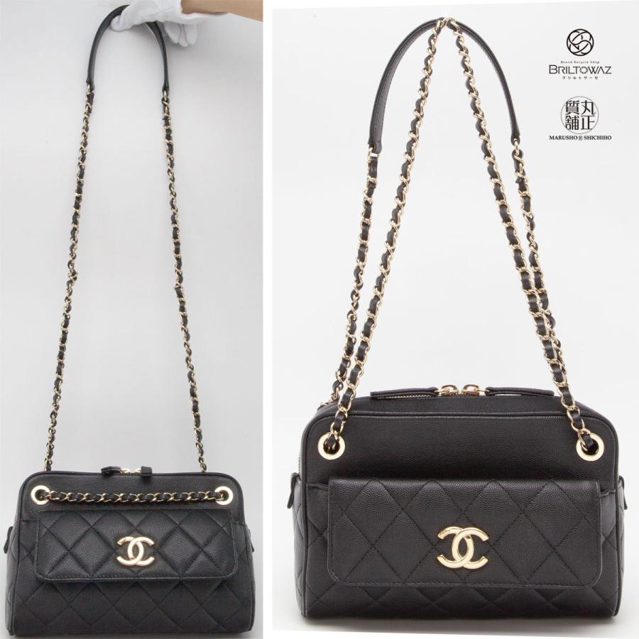 CHANEL シャネル スモール カメラケース Wチェーンショルダー CHANEL シャネル スモール カメラケース Wチェーンショルダー