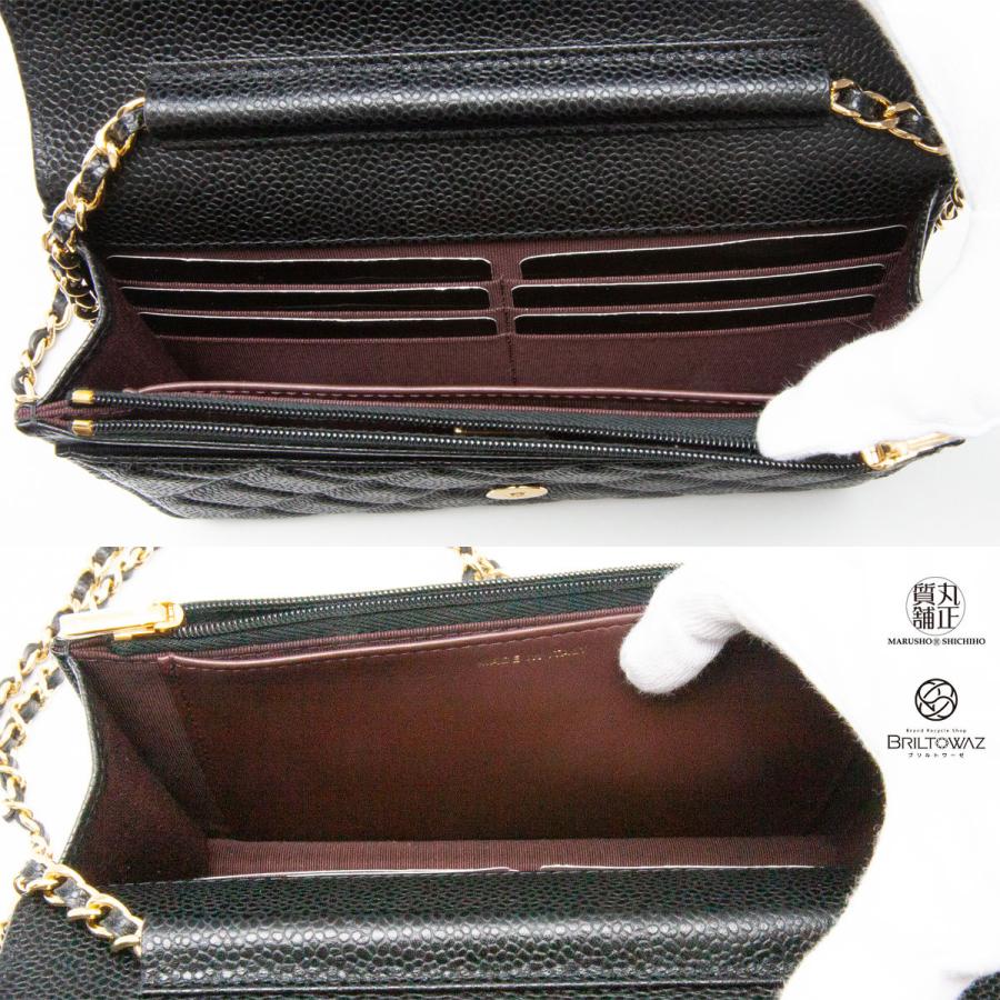 マトラッセ シャネル 2021年 クラシック チェーンウォレット AP0250