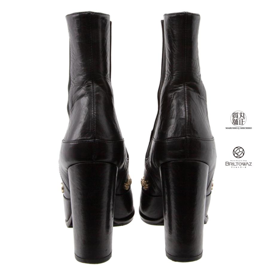 CHANEL（シャネル） アイコン ショートブーツ ココマーク サイドゴア