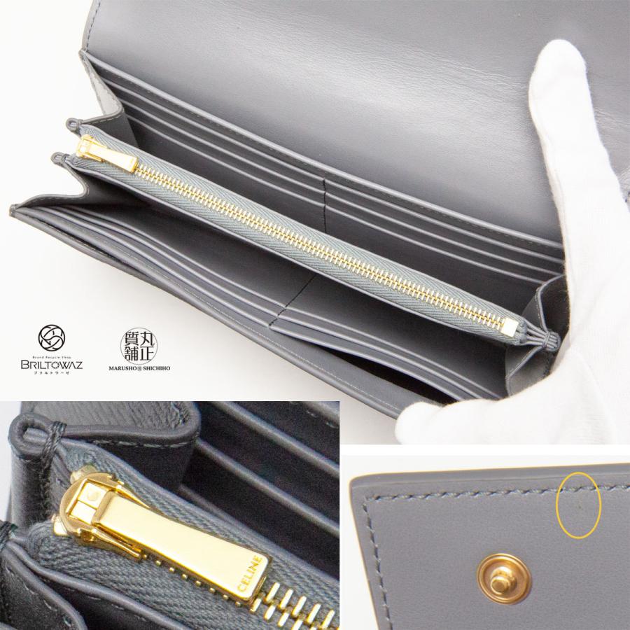CELINE（セリーヌ） 長財布 ラージフラップウォレット ミディアム