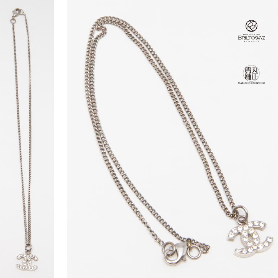 CHANEL シャネル ココマーク ネックレス ラインストーン CHANEL シャネル ココマーク ネックレス ラインストーン