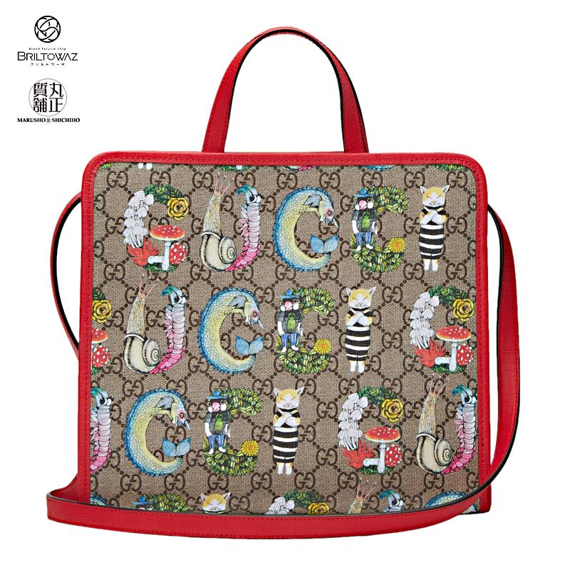 GUCCI（グッチ） 20クルーズ 限定 ヒグチユウコ トートバッグ アニマル