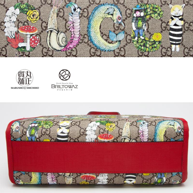 GUCCI（グッチ） 20クルーズ 限定 ヒグチユウコ トートバッグ アニマル