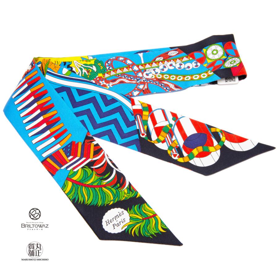 HERMES（エルメス） ツイリー 2021秋冬 De l'Ombrelle aux Duel 杖傘と