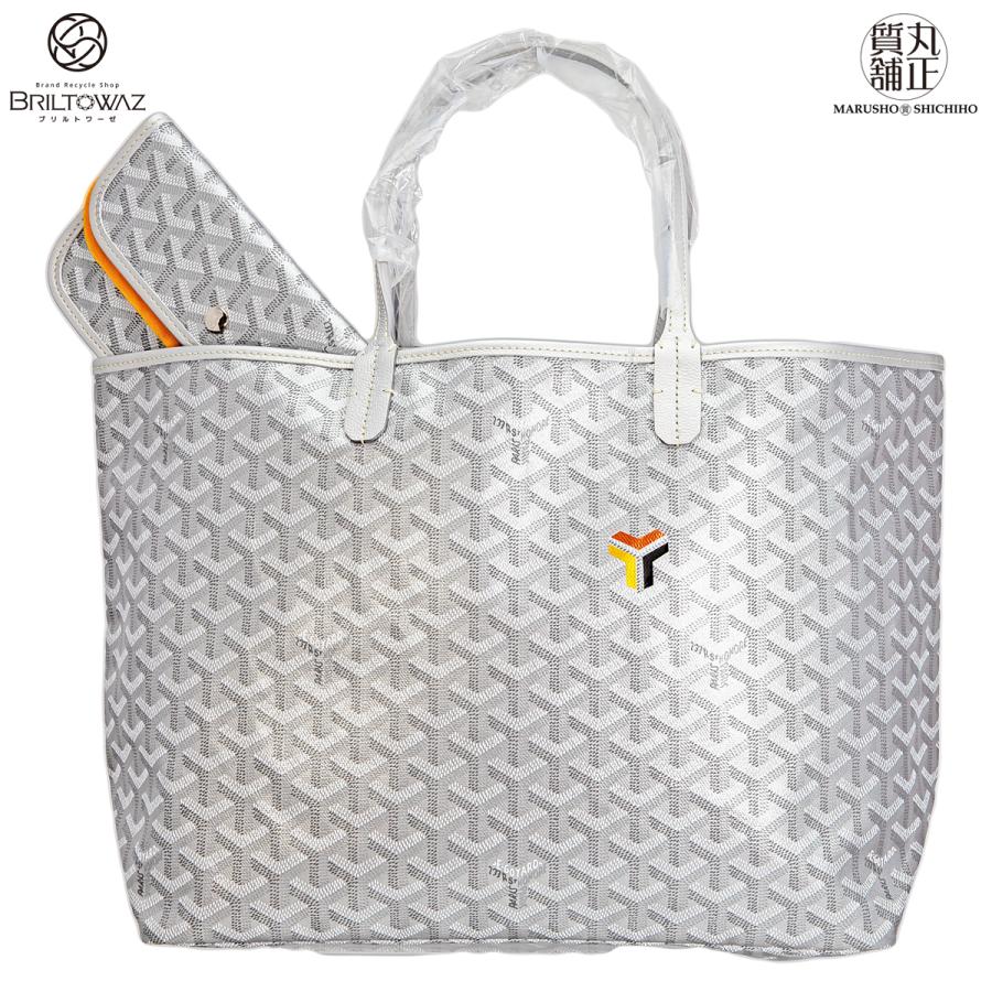 GOYARD ゴヤール トートバッグ サンルイPM 2021年限定 シルバー GOYARD ゴヤール トートバッグ サンルイPM 2021年限定 シルバー
