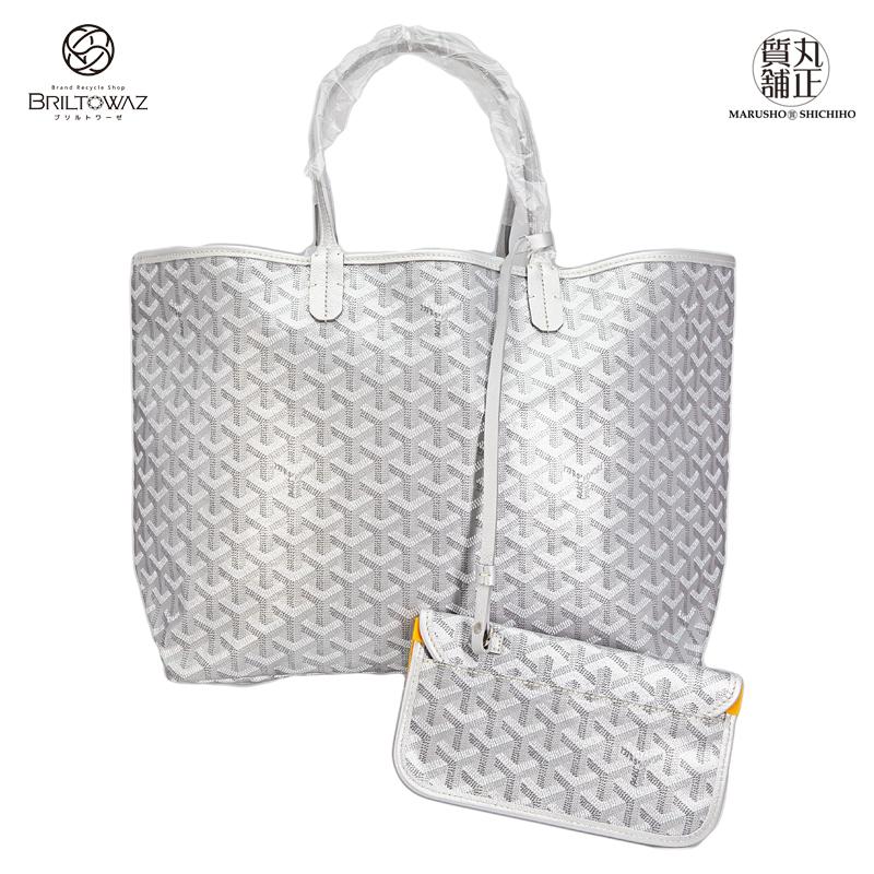 【美品】GOYARD サンルイPM グレー トートバッグ ゴヤール メンズ 楽天市場】ゴヤール サンルイPM グレー トート バッグ ポーチ