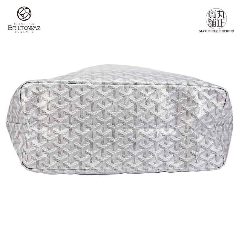 ゴヤール トートバッグ サンルイPM 2021年限定 シルバー ST.LOUIS  