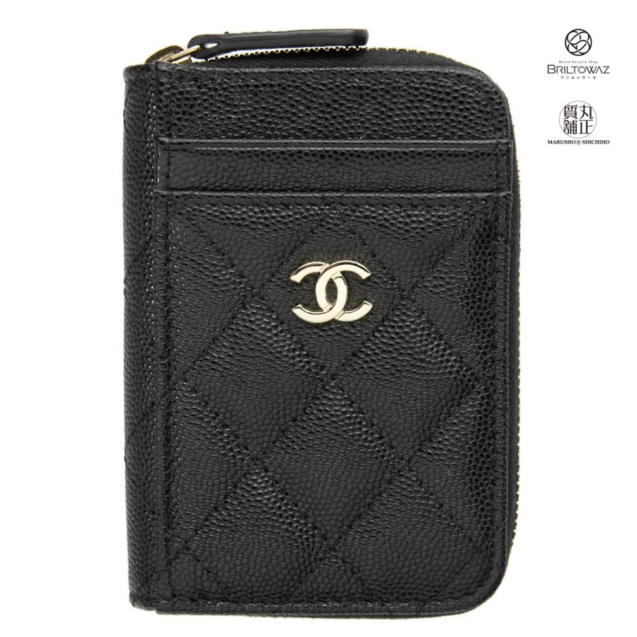 CHANEL 【直営買付】シャネル 22AW クラシック ジップ カード CHANEL 【直営買付】シャネル 22AW クラシック ジップ カード
