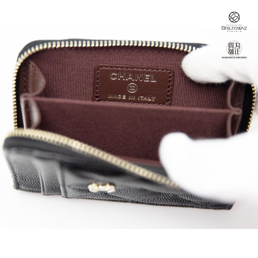 CHANEL 【直営買付】シャネル 22AW クラシック ジップ カード CHANEL 【直営買付】シャネル 22AW クラシック ジップ カード