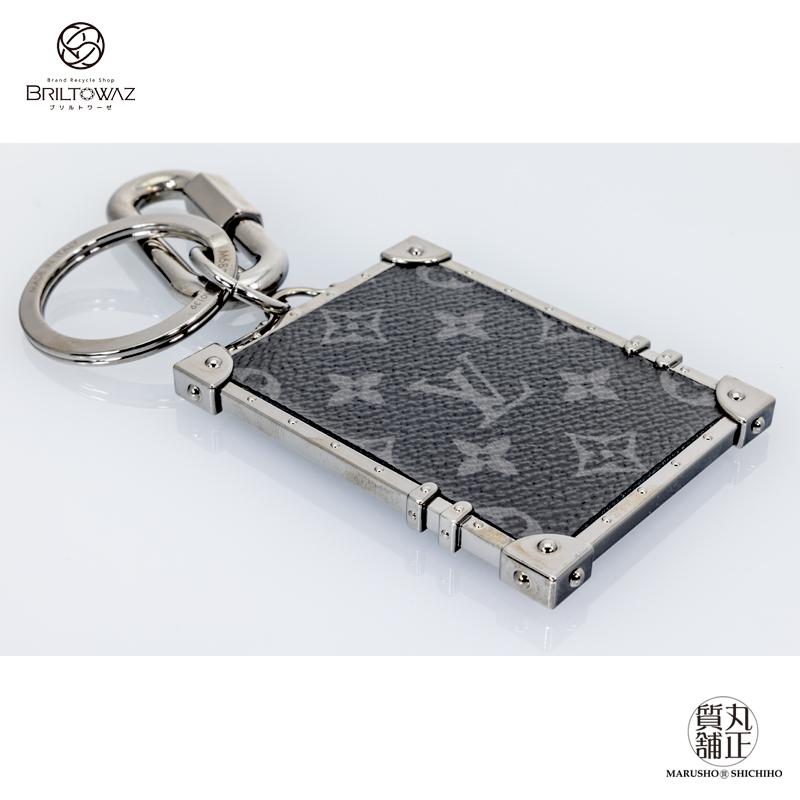 LOUIS VUITTON ポルト クレ ラウンド モノグラム エクリプス LOUIS VUITTON（ルイ・ヴィトン） ポルトクレ・ミニトランク M68284