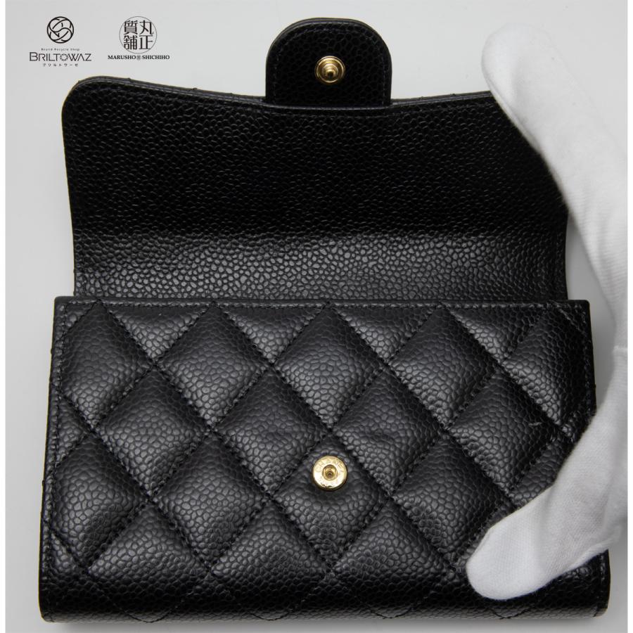 美品 シャネル AP0232 マトラッセ ミディアム フラップウォレット CHANEL（シャネル） クラシック ミディアム フラップウォレット AP0232